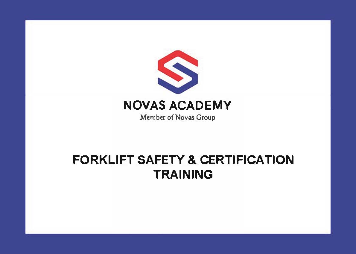 Forklift Safety Certification Training Novas Group